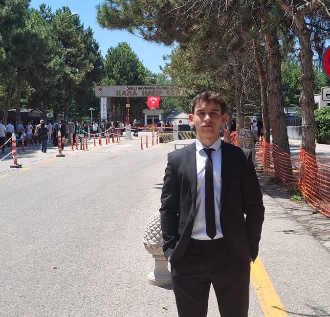 Hayrabolu Hüseyin Korkmaz Anadolu Lisesi öğrencilerinden Gencay Ertem, Milli Savunma
