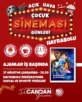 Tekirdağ Büyükşehir Belediyesi tarafından 18 Ağustos’ta yapılması planlanan Açık Hava