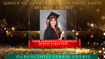 Hayrabolu, eğitim alanında yeni bir başarıya daha imza attı. Simten