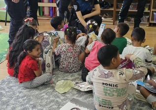 Tekirdağ İl Emniyet Müdürlüğü ekipleri, Hayrabolu ilçesinde eğitim gören Gazi