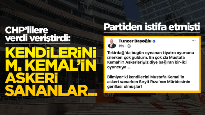 Cumhuriyet Halk Partisi'nde (CHP) yaşanan parti içi gerilimler ve istifalar