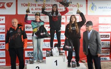 Türkiye Motosiklet Federasyonu’nun Düzenlediği Şampiyonada 110 Sporcu Tozu Dumana Kattı