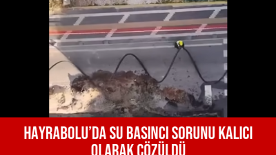 Tekirdağ’ın Hayrabolu ilçesinde yıllardır kronikleşen ve vatandaşları canından bezdiren su
