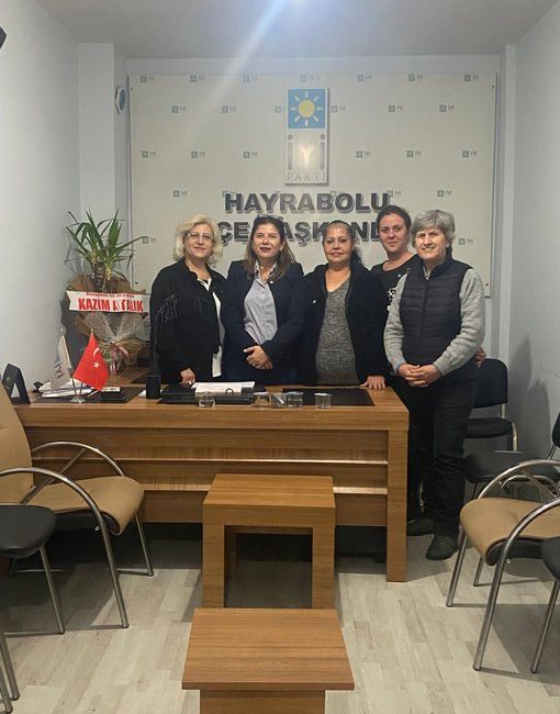 İyi Parti Tekirdağ İl Başkanlığı, saha çalışmalarına ve teşkilat içi