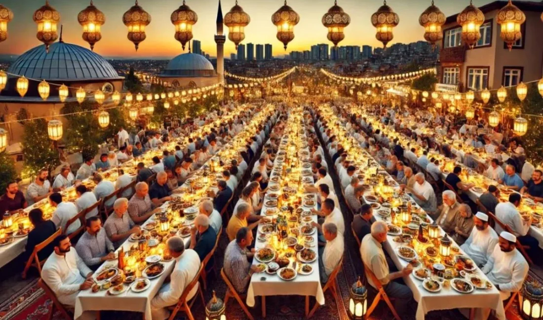 2026 Ramazan ayında Tekirdağ genelinde iftar çadırları ve toplu iftar