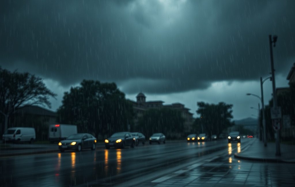 Bugün (16 Şubat 2026 Pazartesi) Hayrabolu'da (Tekirdağ) hava yağışlı ve