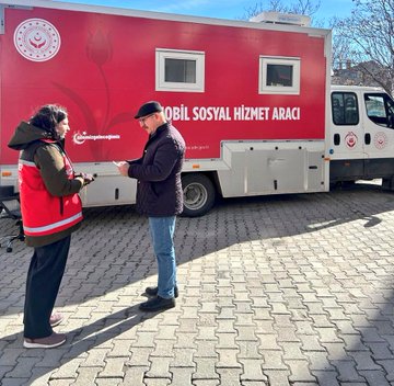 Tekirdağ Aile ve Sosyal Hizmetler İl Müdürlüğü, hizmeti vatandaşın ayağına