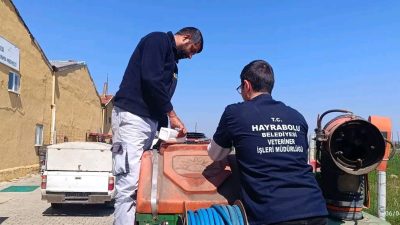 Tekirdağ’ın Hayrabolu ilçesinde halk ve hayvan sağlığını korumaya yönelik kritik