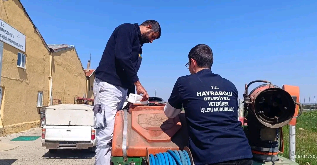 Tekirdağ’ın Hayrabolu ilçesinde halk ve hayvan sağlığını korumaya yönelik kritik