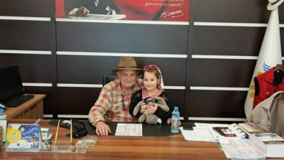 Melek Üner İlkokulu Anasınıfı öğrencisi Masal Nur Özgü, gerçekleştirdiği ziyaretle