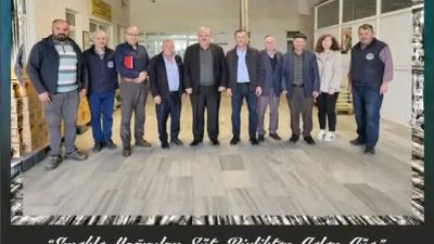 Türkiye Süt Üreticileri Merkez Birliği Başkanı Tevfik Keskin, Hayrabolu Süt