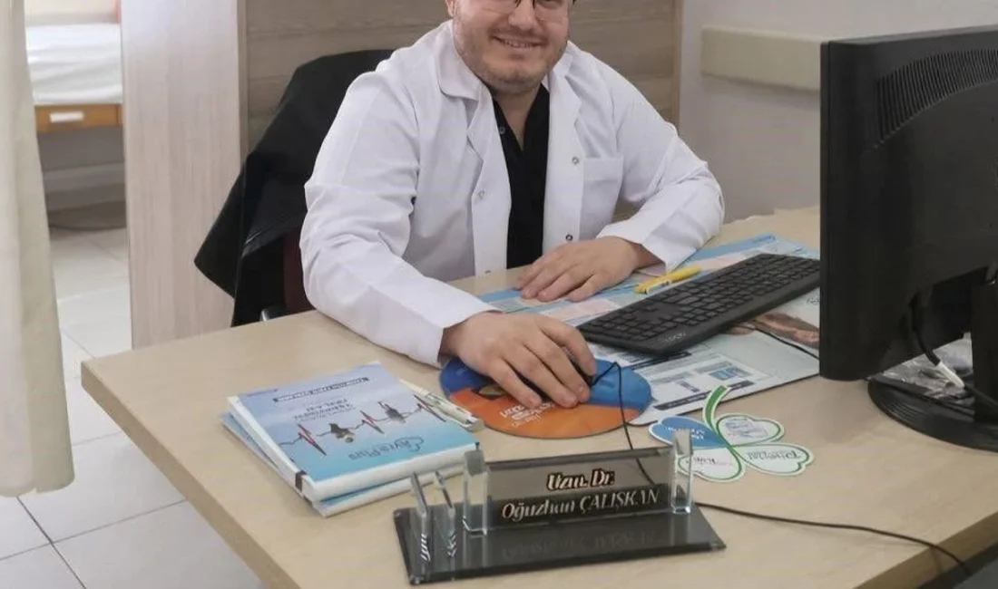 Hayrabolu Devlet Hastanesi Dahiliye Bölümü’ne atanan Uzm. Dr. Oğuzhan Çalışkan,